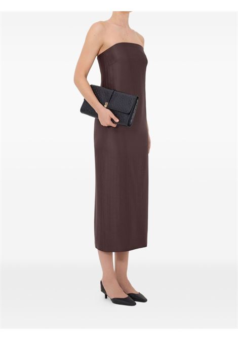 abito bustier giuliana donna marrone LOULOU DE SAISON | GIULIADARK BROWN